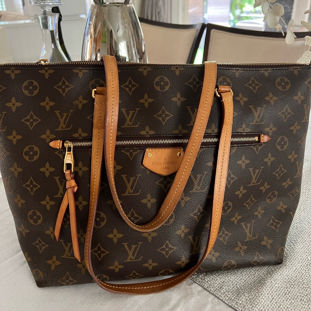 Louis Vuitton monogram Lena MM Canvas Shoulder Tote Bag Beautiful!!!